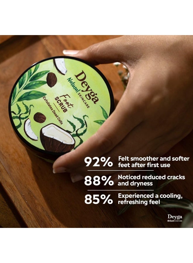 Deyga Foot Scrub (100 Grm) Removes Calluses I Reduces Tan - Image 3